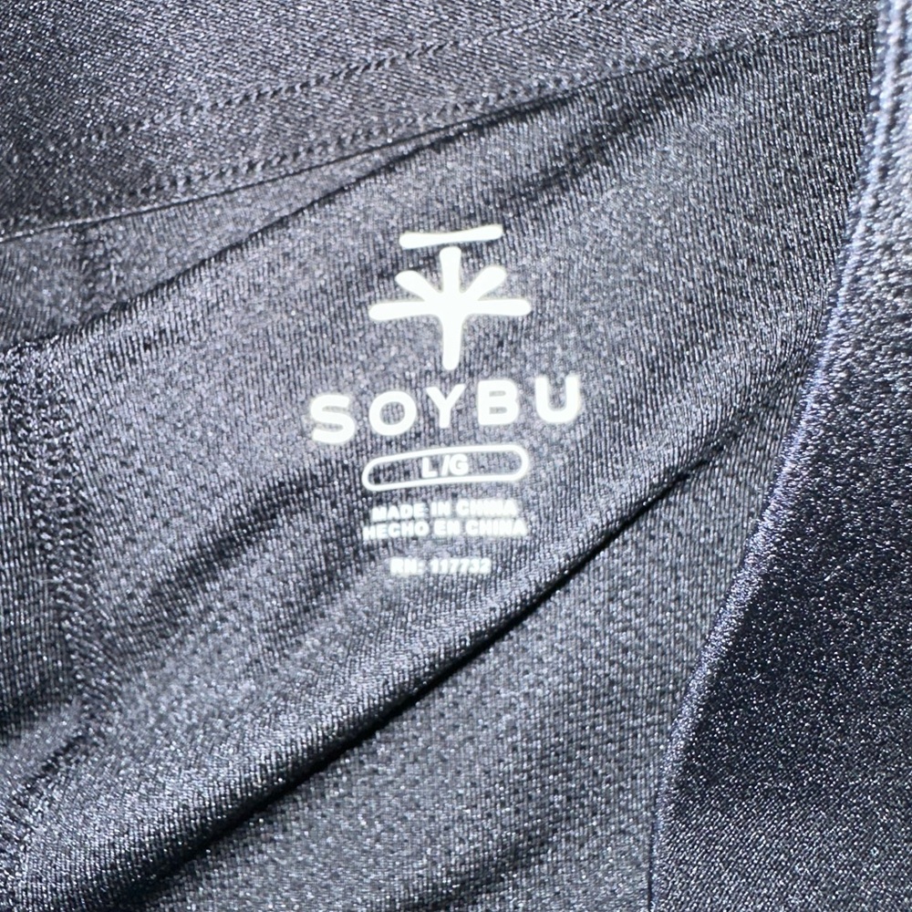 SOYBU NWT resort skort black sz large 17” waist - Picture 10 of 13